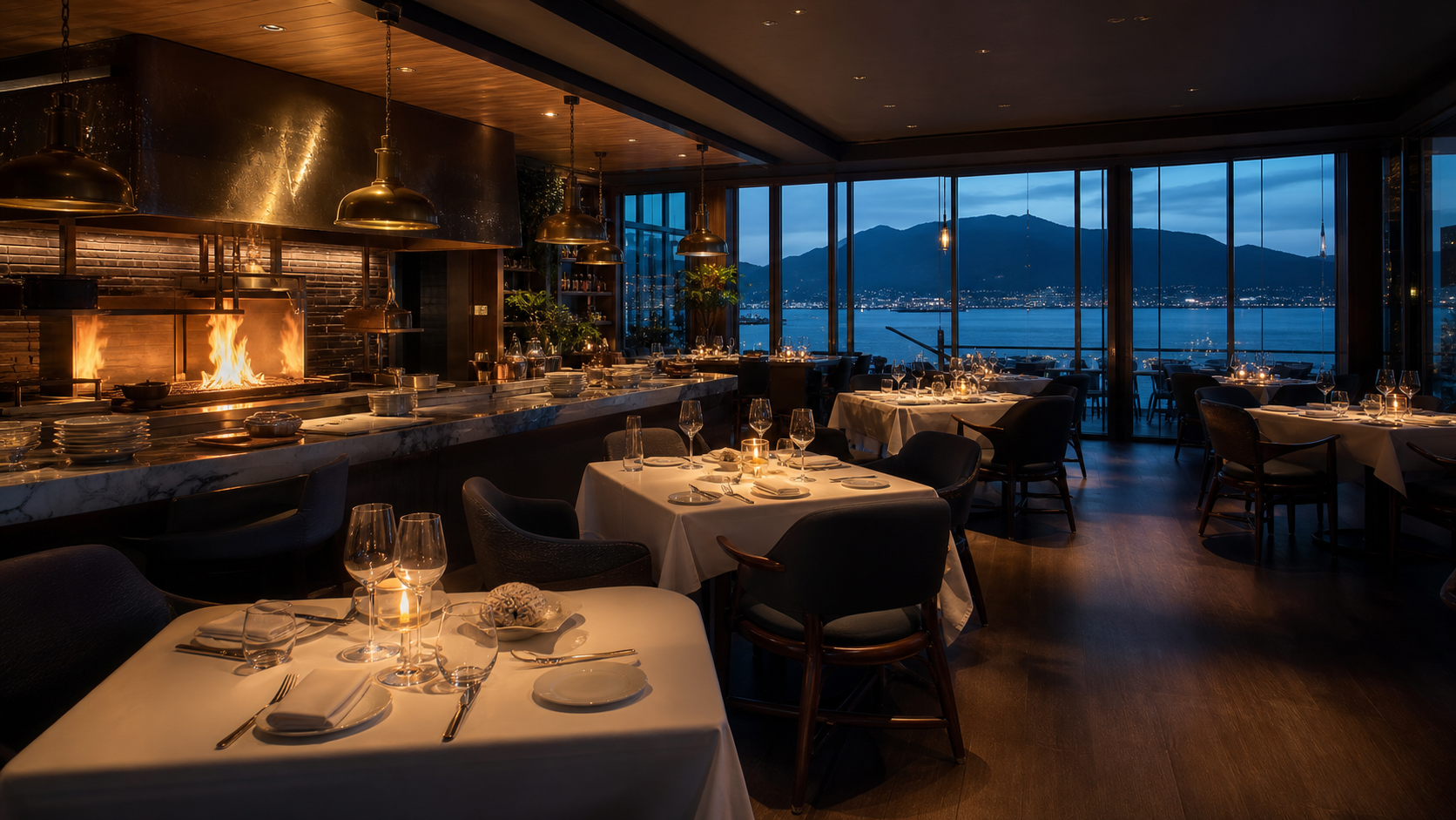 Salt Room dining at Global Biz Explosion